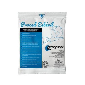 Luva De Procedimento Latex Tam P Esteril Cx C/200PR – Lemgruber