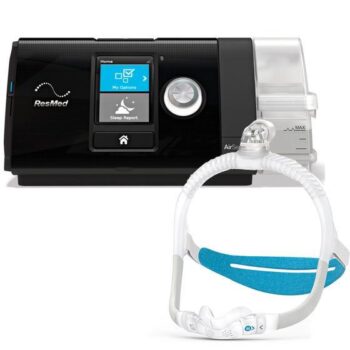 Kit CPAP Automático AutoSet Com Umidificador – Resmed + Mascara Nasal AirFit N30i