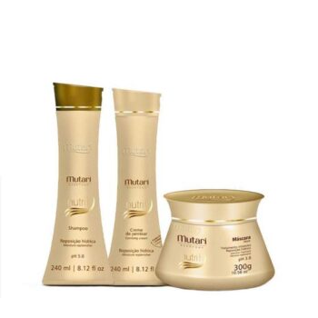 Mutari Kit Nutrit Ed Shampoo 240ml + Mascara 300g + Creme De Pentear 240ml