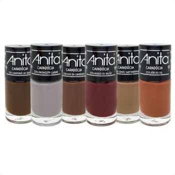 Kit Esmaltes Anita Coleção Capadócia 6 Cores