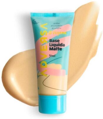 Base Líquida Matte Oil Free Vegana Adversa 30ml