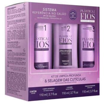 Cadiveu Professional Plástica Dos Fios Kit Shampoo + Máscara + Ativo Antifrizz