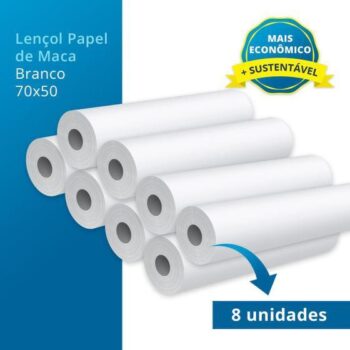 Lençol Papel Hospitalar Descartavel Maca 70×50 8 Rolos – SUL PAPER