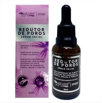 Serum Max Love Facial Redutor De Poros 30ml