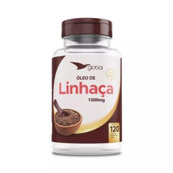 Oleo De Linhaça 1000mg 120 Caps – Global Suplementos