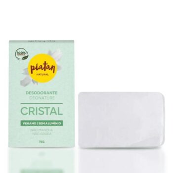 Desodorante Cristal Eco Natural, Organico E Vegano 75g – Piatan Natural