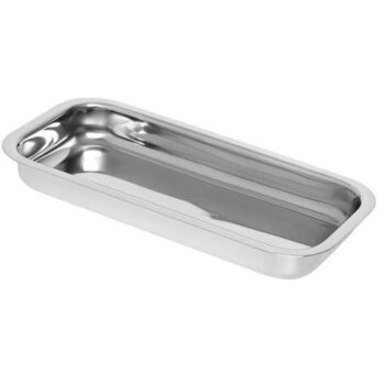 Bandeja Cirúrgica Inox 18X08X02,5Cm Lisa 300Ml – Fame-Brasil