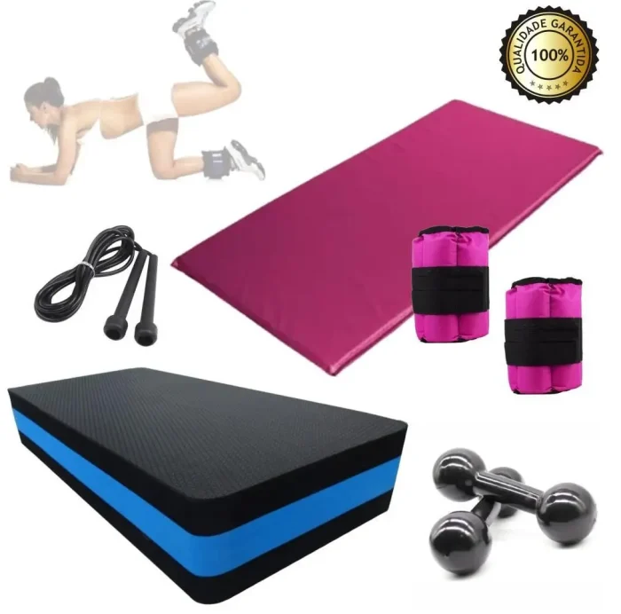 Kit Aeróbico Para Treino De Agilidade E Academia Em Casa - Infinity