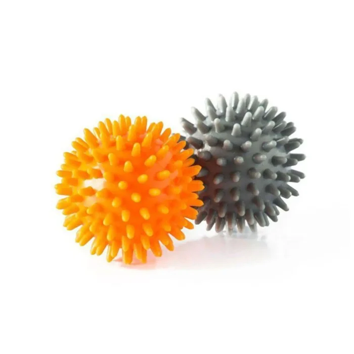 Conjunto 2 Bolas Cravo Massagem 6,5cm Propriocepção - Vollo VP1058